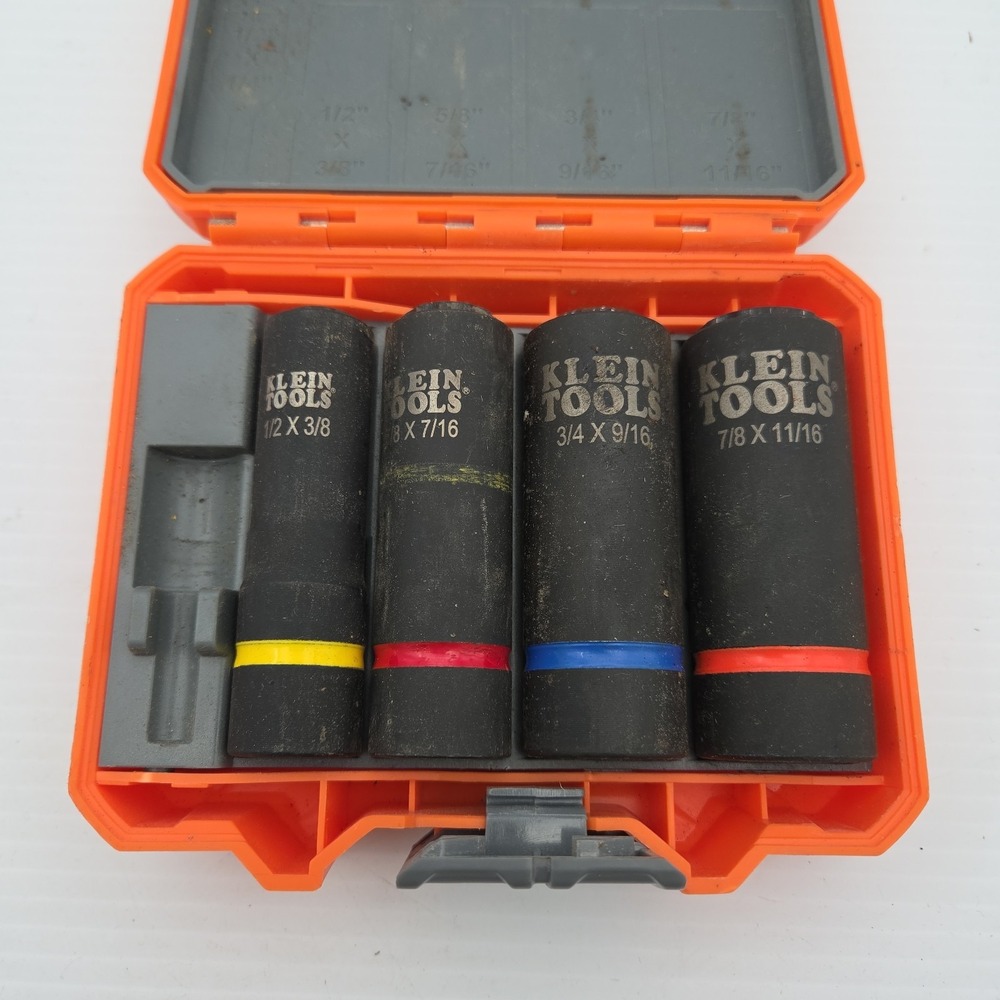 Klein Tools 66040 2-in-1 Impact Socket Set, 5-Piece